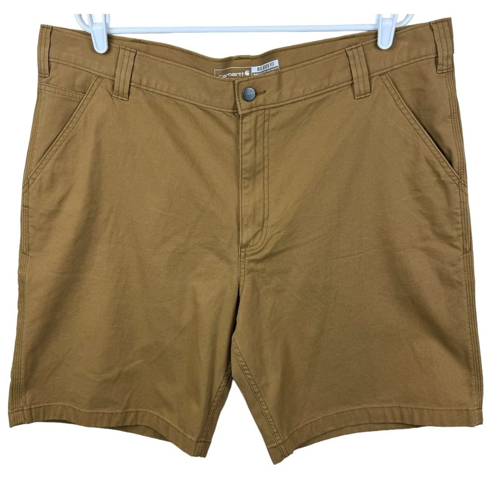 Carhartt Men's Rugged Flex Canvas Relaxed Fit Work Casual Shorts‎ Size 42